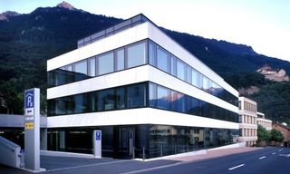 LGT Hauptgebäude in Vaduz, Liechtensten