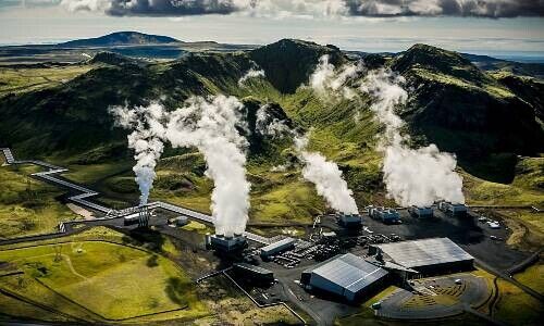 Geothermiekraftwerk Hellisheiði, Island (Bild: Carbfix)