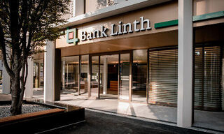 Geschäftsstelle Uznach der Bank Linth (Bild: BL)