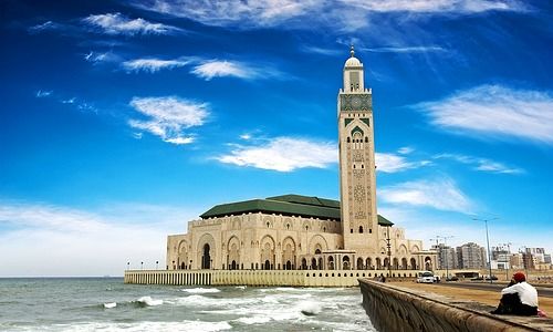 Hassan II Mosque in Casablanca (Picture: Shutterstock)