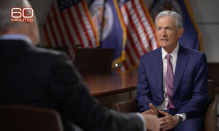 Fed-Chef Jerome Powell im CBS-Interview (Bild: Screenshot CBS)