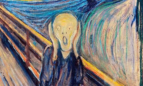 «The Scream», by Edvard Munch (Image: Nationalmuseum Oslo) 