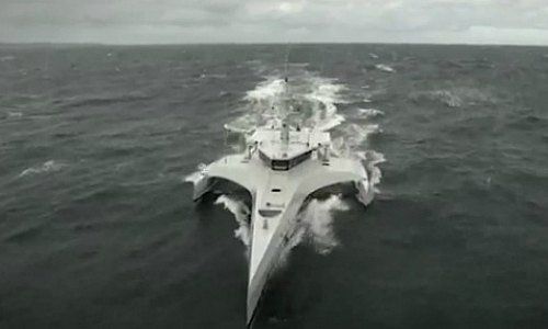 Patrouillenboot der Marine von Mosambik