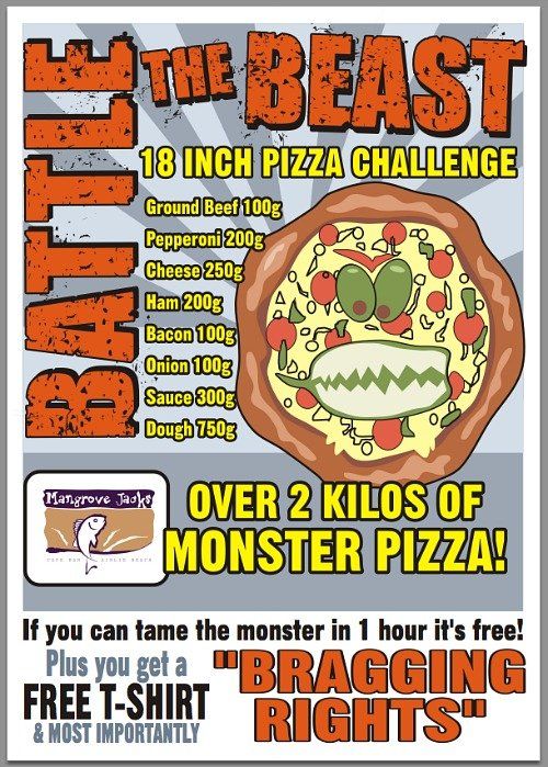 Monster Pizza 500