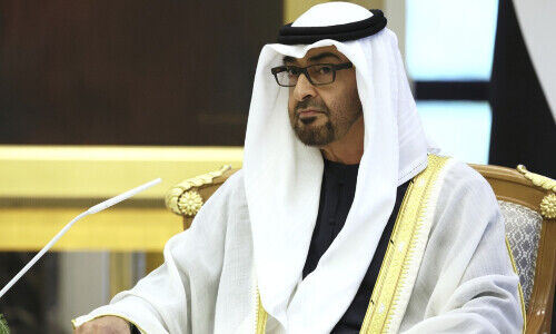 Muhammad bin Zayid bin Sultan Al Nahyan, Präsident VAE (Bild: Keystone)