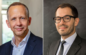 Jean-François Lagassé and Patrik Spiller, Deloitte Switzerland (Image: DS)