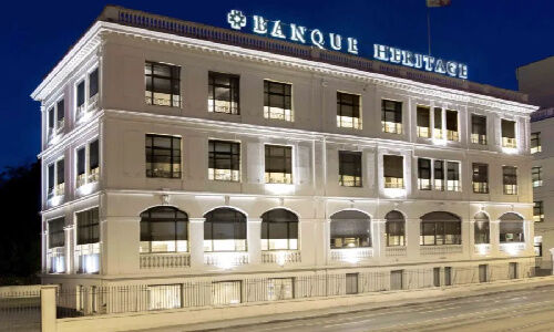 Hauptsitz der Banque Heritage in Genf