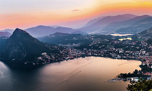 Blick auf Lugano (Bild: Shutterstock)