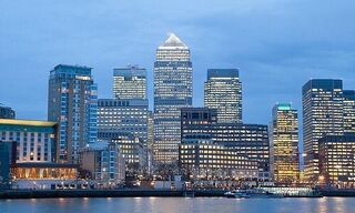 Canary Wharf in London (Bild: Shutterstock)