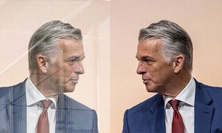 UBS CEO Sergio Ermotti (Image: Keystone, Montage finews.com)