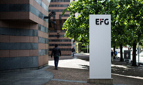 EFG International in Lugano (Bild: Keystone)