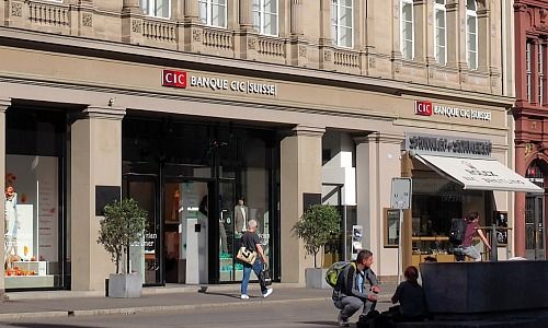 Hauptsitz der Banque CIC (Suisse) in Basel 