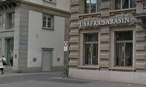 J. Safra Sarasin am Zürcher Paradeplatz