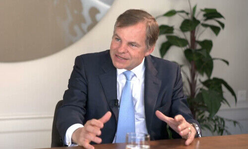 Grégoire Bordier, Präsident der Vereinigung Schweizerischer Privatbanken (Bild: Finance.Swiss Video)