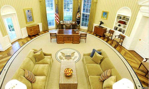 Oval Office im Weissen Haus