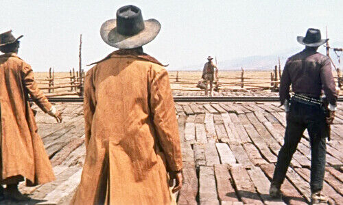 Szene aus dem Filme «Once Upon a Time in the West» von 1968 (Bild: Everett Collection / Keystone)