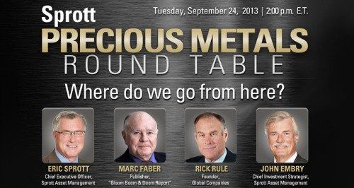 Sprott Precious Metals Roundtable 500
