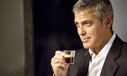 George Clooney, Bild aus der Nespresso-Werbung