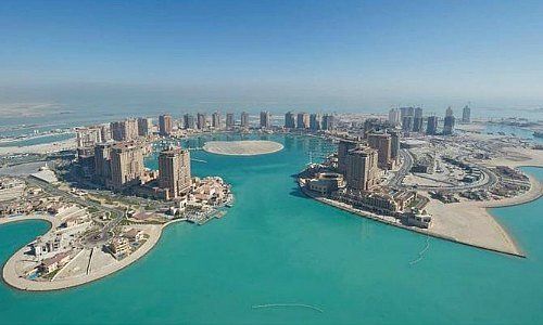 Künstliche Inseln von Katar