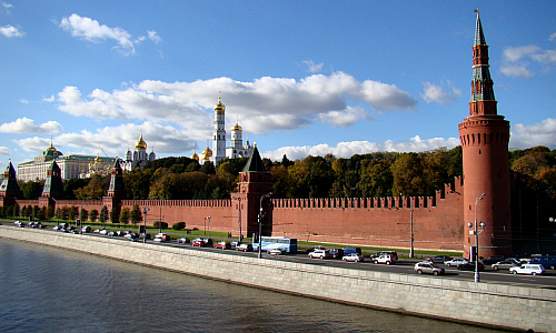 Kremlin wall in Moscow (Image: Unsplash)