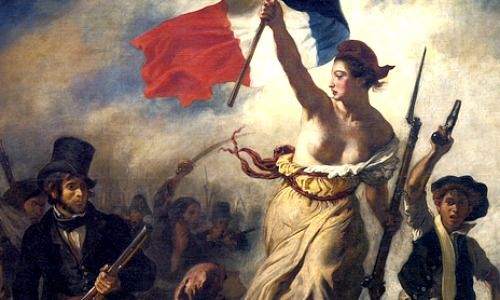 «La Liberté guidant le peuple», Gemälde von Eugène Delacroix