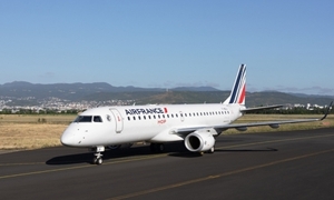 Neue Embraer 190 mit Starlink-Internetanbindung. (Bild: zVg)