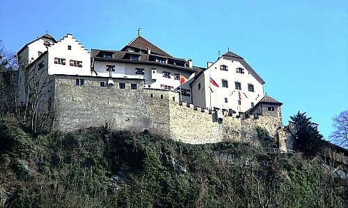 Schloss Vaduz, Sitz der Fürstenfamilie