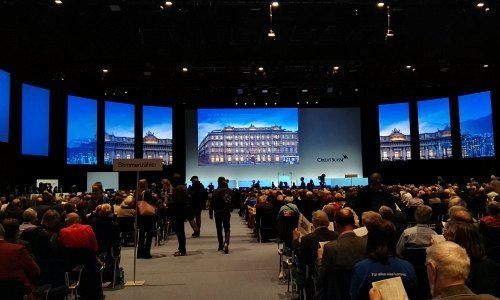 Generalversammlung der Credit Suisse 2017