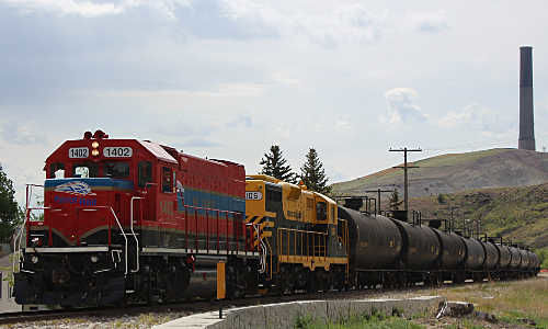 Eine Eisenbahn der Firma Patriot (Bild: Mark Holloway)