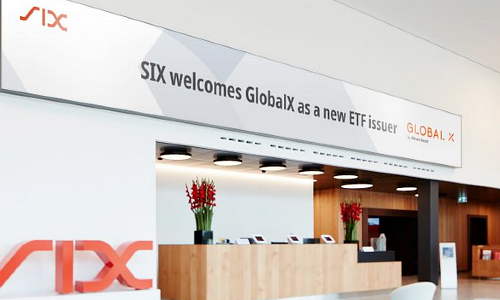 Erstes Listing von Global-X-Produkten an der SIX (Bild: SIX)