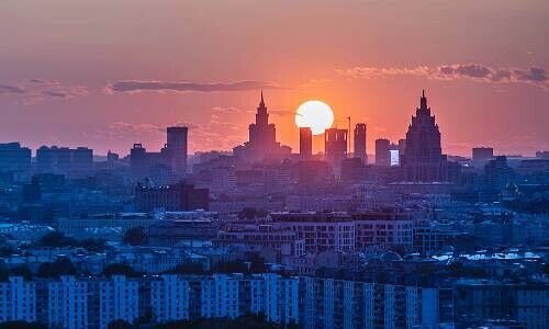 Blick auf Moskau (Bild: Pexels / Алексей Васильев)
