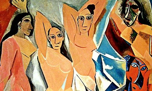 «Les demoiselles d'Avignon», Pablo Picasso