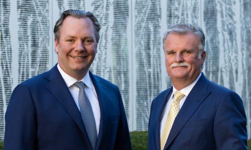  Granelli (l) und Managing Director Meier. (Bild: The Dolder Grand)