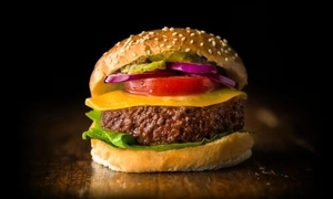 Burger von Mosa Meat, ein Unternehmen, das im Sustainable-Food-Fonds enthalten ist. (Bild: Mosa Meat)