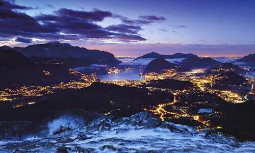Blick vom Monte Bigorio auf Lugano (Bild: Schweiz Tourismus)