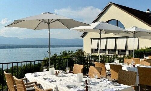 Restaurant Le Lion d’Or in Cologny am Genfersee