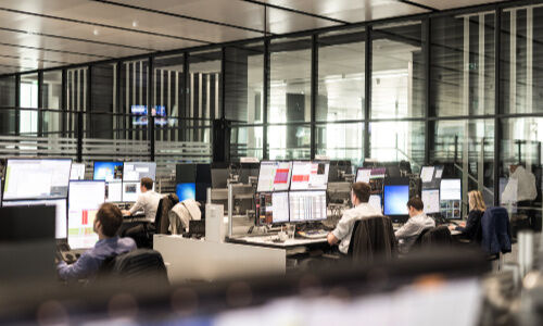 Deutsche Bank Trading Floor