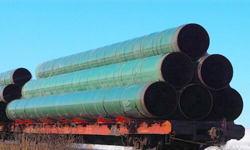 Arbeiten an der Transmountain Pipeline, Kanada (Bild: Sumofus.org)