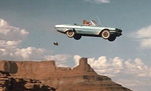 Crash: Szene aus dem Film «Thelma & Louise»