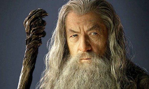 Darsteller Ian McKellen als Gandalf im Film «Lord of the Rings» 