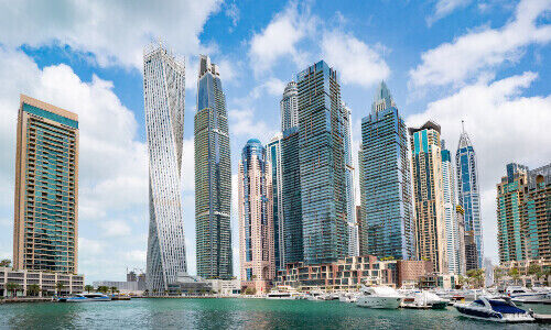 Zentrum der Vereinigten Arabischen Emirate: Dubai, (Bild: Timo Volz, Unsplash)