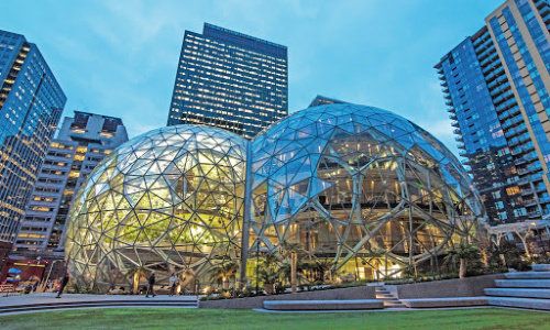 Bezos Seattle spheres