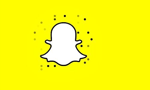 Firmenlogo des Foto-Dienstes Snapchat