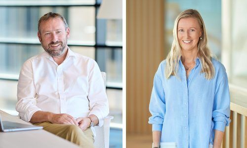 Stuart Dunbar und Anna Bretschneider von Baillie Gifford. (Bilder: zVg)