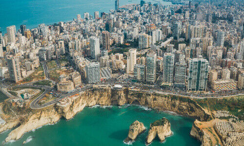Beirut, Hauptstadt des Libanons (Bild: Piotr Chrobot, Unsplash)