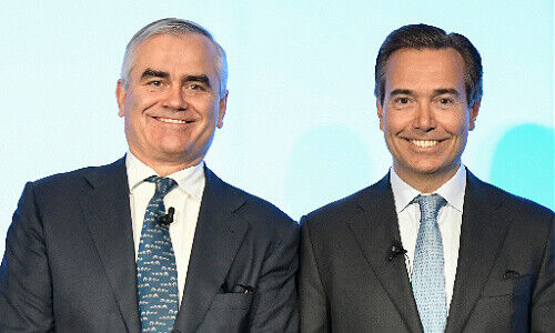 Credit Suisse: CEO Thomas Gottstein und Präsident António Horta-Osório