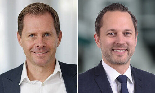 Oliver Amstad, CEO SSI Wealth Management, und Raphael Müller, CEO Tramondo Investment Partners (von links) (Bilder: ZVG)