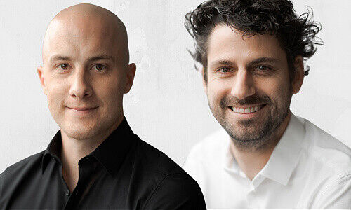 Carify-Gründer Sergio Studer und Raffael Fiechter (von links)