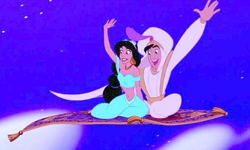 Szene aus dem Disneyfilm «Aladdin»