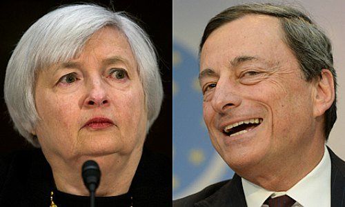 Yellen Draghi